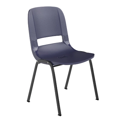 Emma And Oliver Ergonomic Shell Stack Chair - 16" Seat Daycare Home School 14 Emma And Oliver Ergonomic Shell Stack Chair - 16" Seat Daycare Home School - Image 12